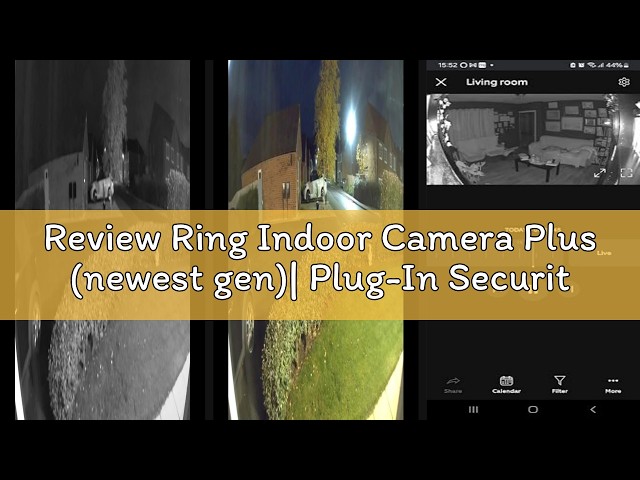 Review Ring Indoor Camera Plus (newest gen)| Plug-In Security Camera | Retinal 2K, 4x Enhanced Zoom,
