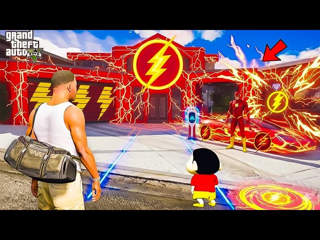 GTA 5 - Franklin's House is the NEW FLASH BASE! (Upgrade)
