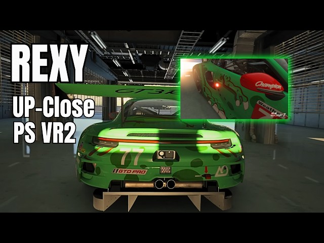 REXY Looks INSANE in PS VR2! 🦖 | Up-Close GT3 Tour in Gran Turismo 7 | PS5