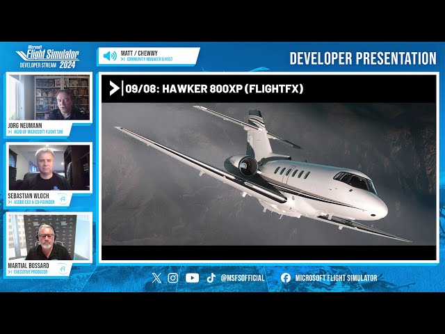 September 2026 Developer Stream | Microsoft Flight Simulator