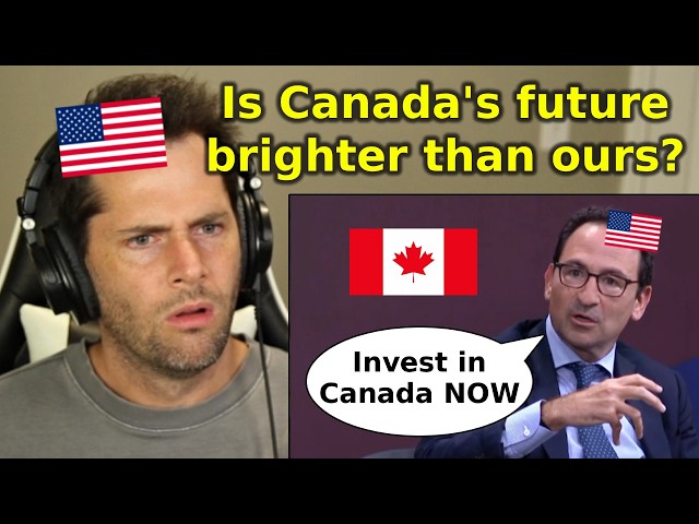American Reacts to the SHOCKING Truth About Canada's Economy