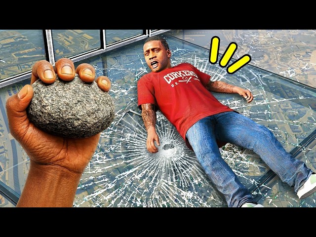 NEVER WALK on a GLASS BRIDGE in GTA 5..
