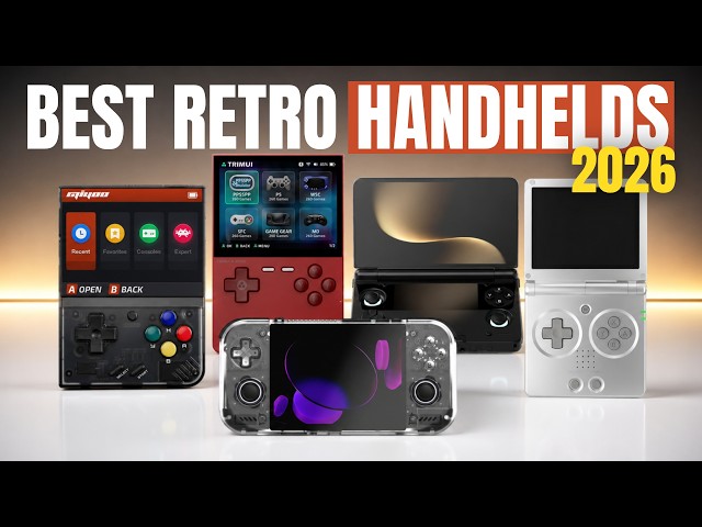 5 Must-Buy Retro Handhelds for Retro Gamers in 2026