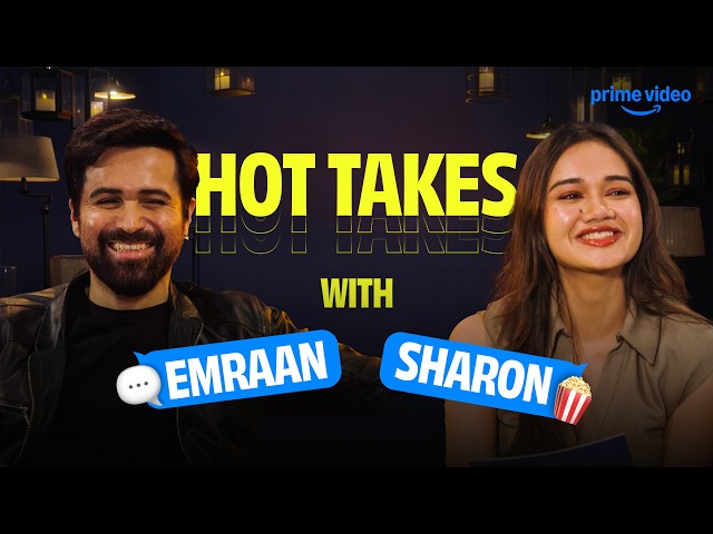 HOT Takes by Emraan Hashmi ft. Sharon Verma 🎬🔥 | Awarapan 2 on Prime Video India