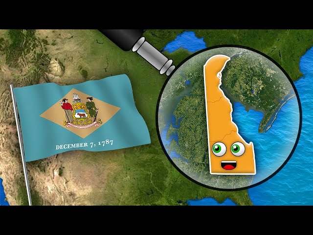 Delaware - Counties and Geography | 50 States of America