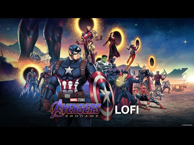 Avengers: Endgame Portals Theme | 10 Hour Marvel LoFi