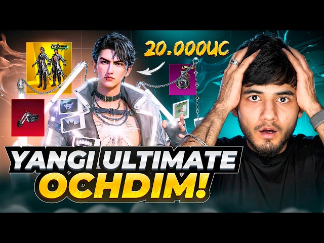 Ultimateni hammasini oldim omadli Open Case😱/Pubg Mobile