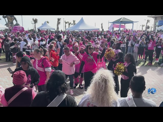 Thousands attend Making Strides Against Breast Cancer walk