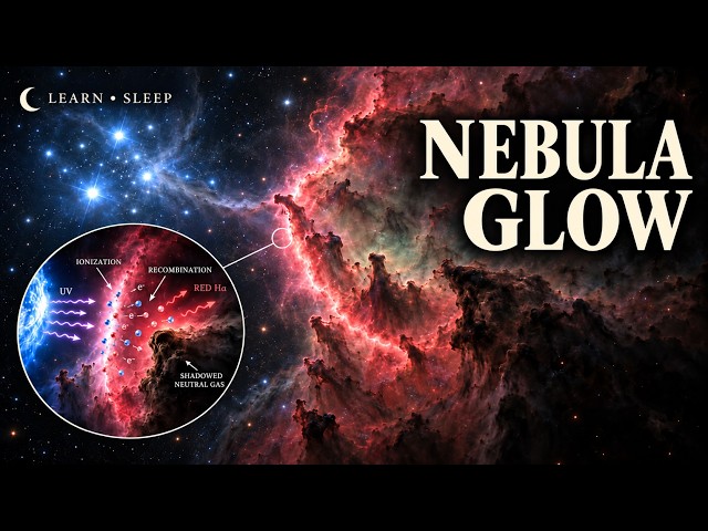 How a Nebula begins to Glow — Space Science for Sleep | 2+ Hours to Learn & Drift To