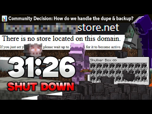 Obliterating a Pay-to-Win Minecraft Server but it's a SPEEDRUN