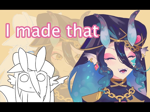 I MADE MYSELF A VTUBER MODEL