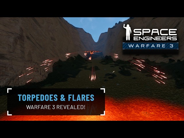 Space Engineers Warfare 3 Revealed: Torpedoes & Flares