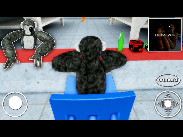 What IF I BECOME Shop Monkey? in Lethal Ape | Roblox