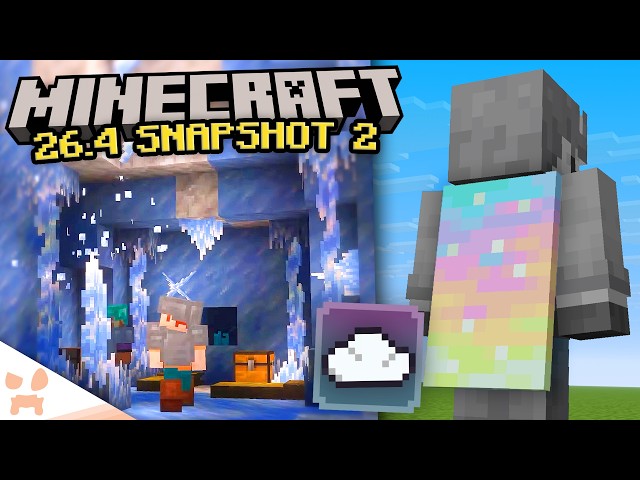 AURORA CAPE, NEW SKY + ICE PILLARS?! | Minecraft 26.4 Snapshot 2