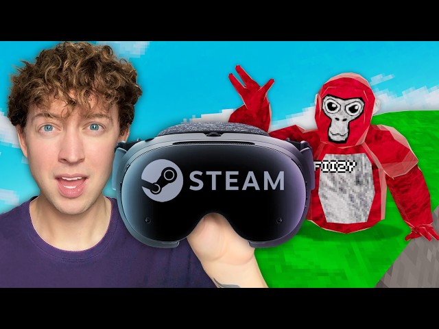 Playing Gorilla Tag on the Steam Frame VR