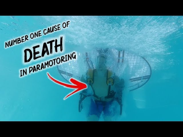 Real World Paramotor Flotation Testing | Why you Should Always Fly with Flotation