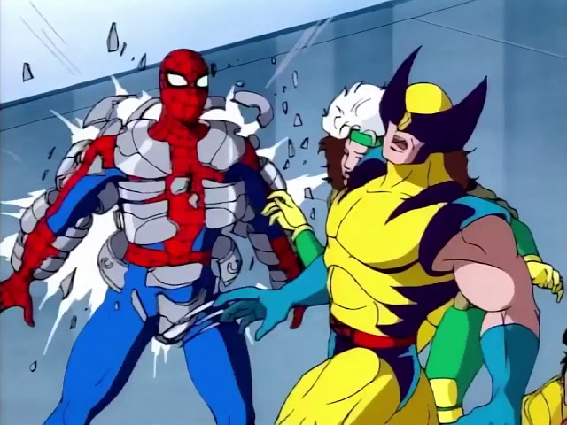 Spider Man Meets The X Men Part 1|Spider Man Animated Series
