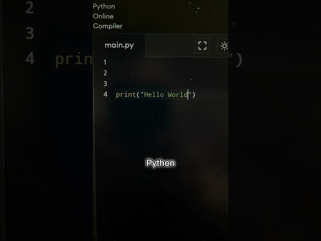 Hello World ! #programming #turorial