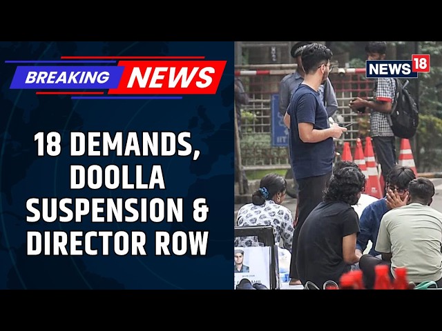 IIT Bombay Protest: Students Demand Justice For Sahil Wakode | Professor Doolla Suspended | News18