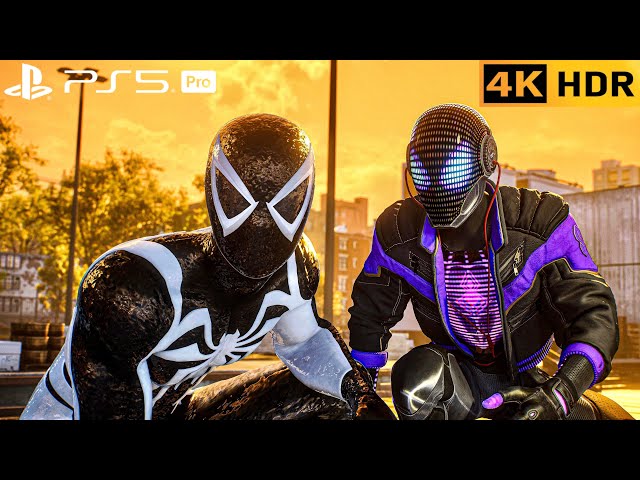 (PS5 PRO) Anti-Venom & Miles Morales Take on the Lizard! | 4K HDR