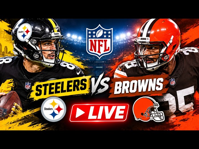 Steelers vs Browns LIVE Stream | Thursday Night Football NFL Week 4 2026 — PIT @ CLE (Oct 1)
