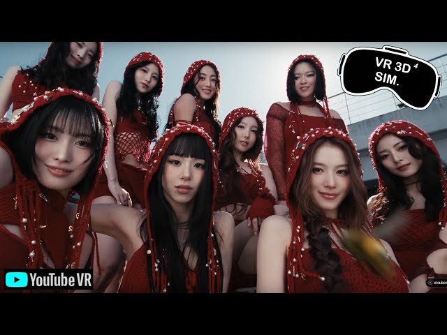 [VR] TWICE "THIS IS FOR" MV (Simulated VR 3D)