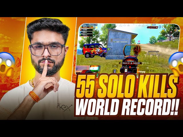 55 SOLO KILLS IN NARUTO MODE | CLASSIC HACKER IN ACTION | BGMI HIGHLIGHT