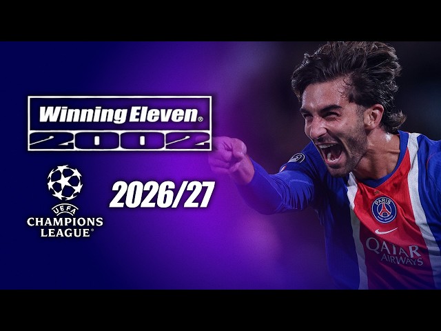 [ PS1 ] Winning Eleven 2002 - Champions League 2026-27