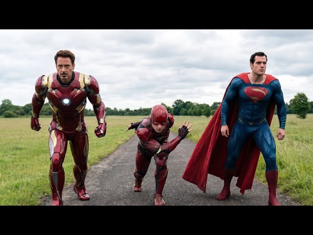Race.Flash Vs Superman vs Ironman |Who would win ?  
