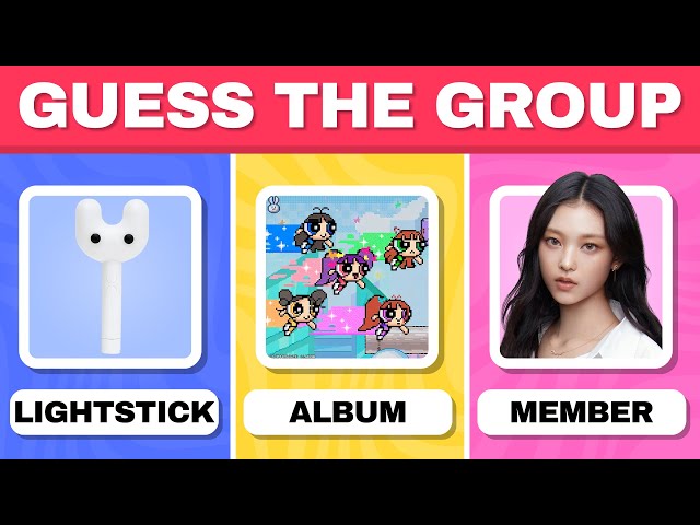 GUESS THE KPOP GROUP BY 3 CLUES 🧩🔍 | KPOP QUIZ GAME 2024
