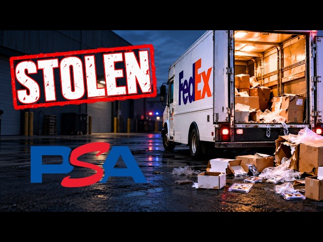 100s of PSA Cards Stolen From FedEx Truck (I Have the List)