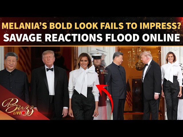 LIVE BREAKDOWN: Melania’s WH State Dinner Look Sparks DRAMA, ‘Present To Xi’ Mockery Takes Over