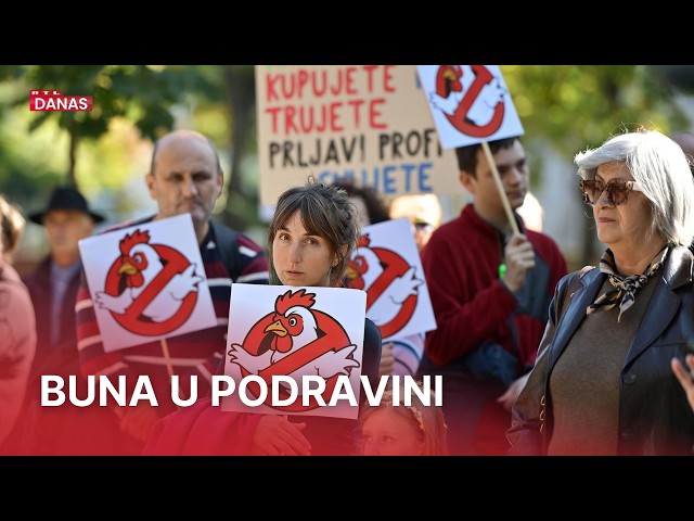 Pobunili se protiv megafarme pilića! Građani izašli na ulicu i traže obustavu rada | RTL Danas
