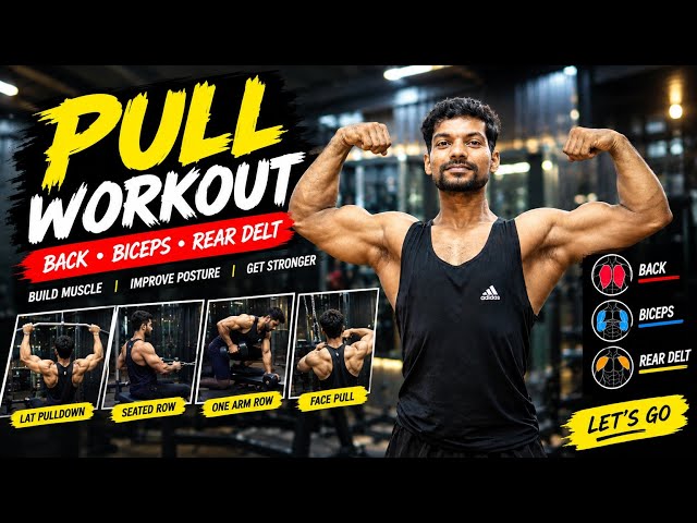 Best exercise for pull day  || Guide for pull workout