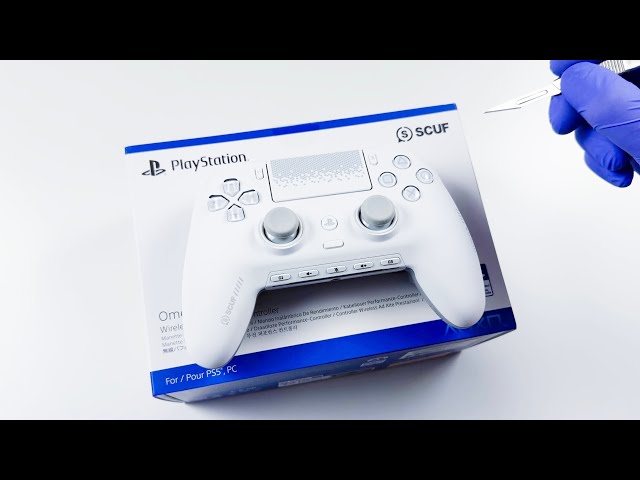 SCUF Omega PS5 Pro Controller Unboxing - ASMR