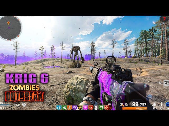 COD: Cold War Zombies | Solo Outbreak Full Gameplay With KRIG 6🔥 (No Commentary)