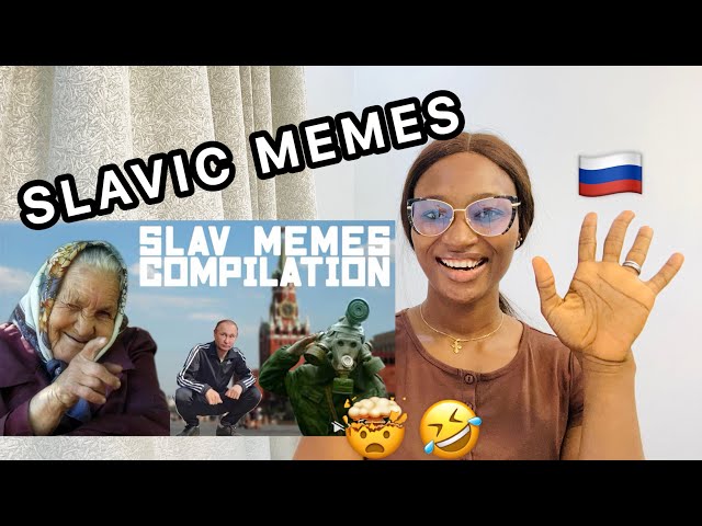 American Reacts To SLAV MEMES COMPILATION V6