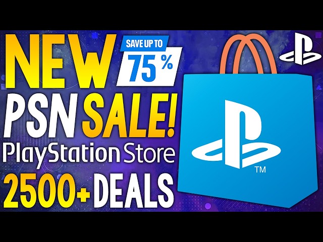Huge NEW PSN Sale LIVE NOW - 2500+ DEALS and TONS of NEW HISTORIC LOW DEALS!