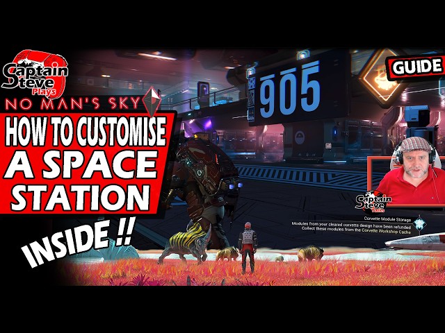 No Man's Sky Cosmos - Space Station Base & Customisation - NMS Guide