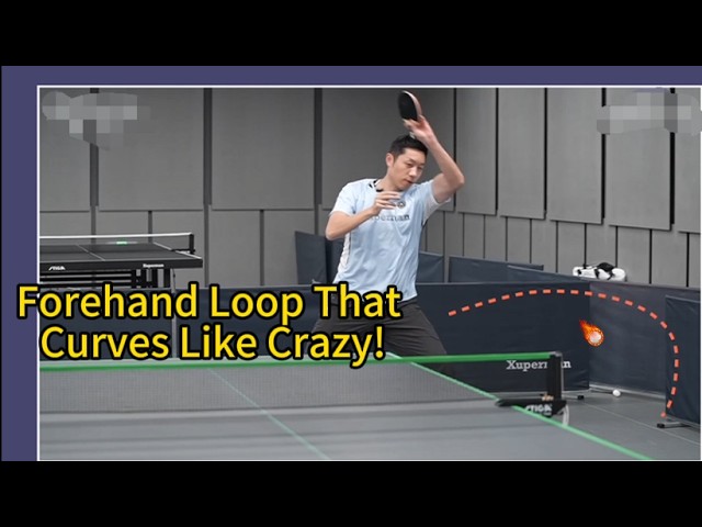 Xu Xin’s Signature Trick: Add Side-Spin to Your Forehand Loop