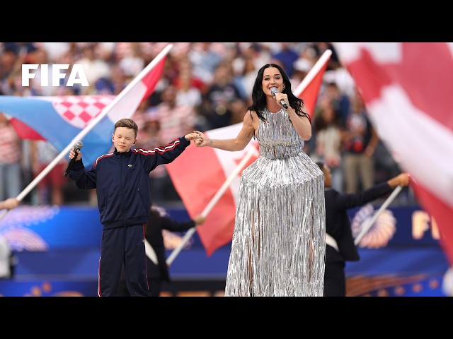 Katy Perry performs Wonder at the Opening Ceremony of FIFA World Cup 2026 in Los Angeles