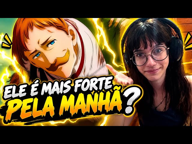 (MUITO ARROGANTE) REACT RAP DO ESCANOR (NANATSU NO TAIZAI) ORGULHOSO COMO UM LEÃO | 7 MINUTOS 