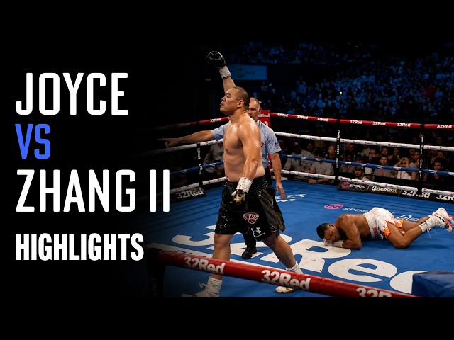 Zhilei Zhang vs Joe Joyce 2 Highlights | Zhang Ends It With One Shot