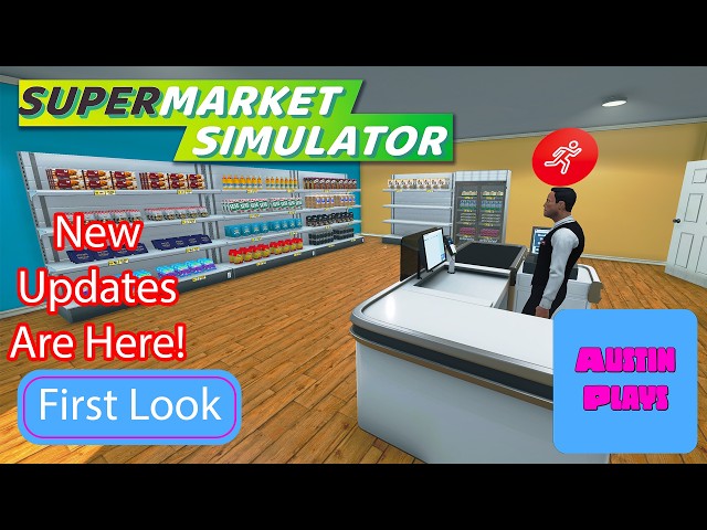 Supermarket Simulator JUST Changed Everything! NEW Employee Training System & Updates! Part 7