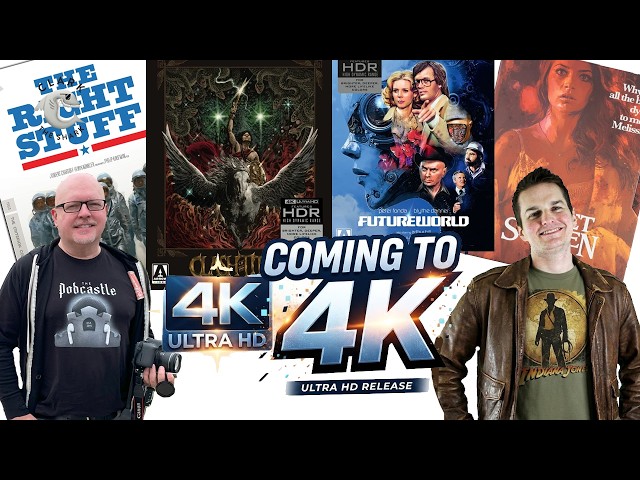 Coming to 4K: Clash of the Titans, Futureworld, Sweet Sixteen, The Right Stuff