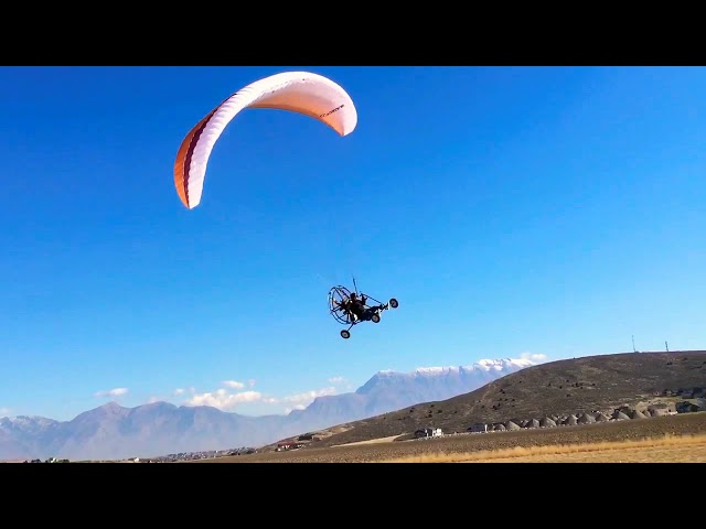 Powered paraglider crash