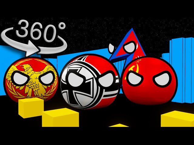 VR PACMAN SIMULATOR COUNTRYBALLS (360 VR)