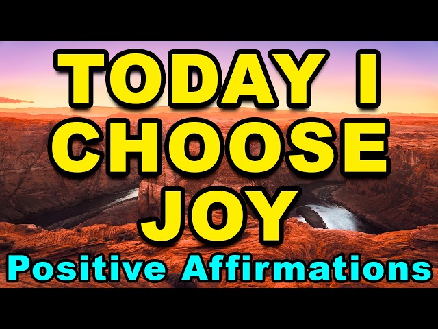 Let Today Be Good | Morning Affirmations for Happiness, Gratitude & Positive Thinking | Abundance