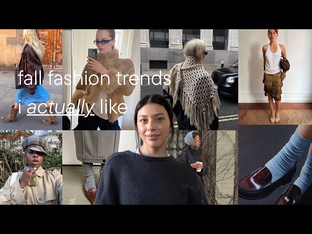 fall fashion trends i’m actually excited to wear