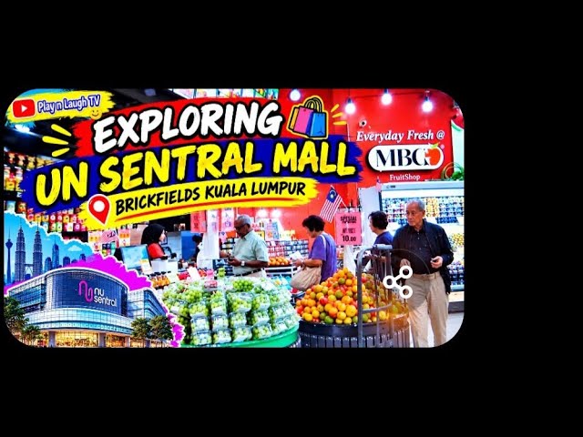 EXPLORING NU SENTRAL MALL - A FUN DAY OUT IN BRICKFIELDS, KUALA LUMPUR